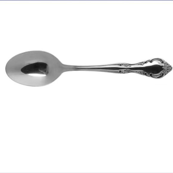 ESTIA GOURMET Cascade Floral 6 Inch Stainless Steel Teaspoon Vintage - Picture 2 of 5